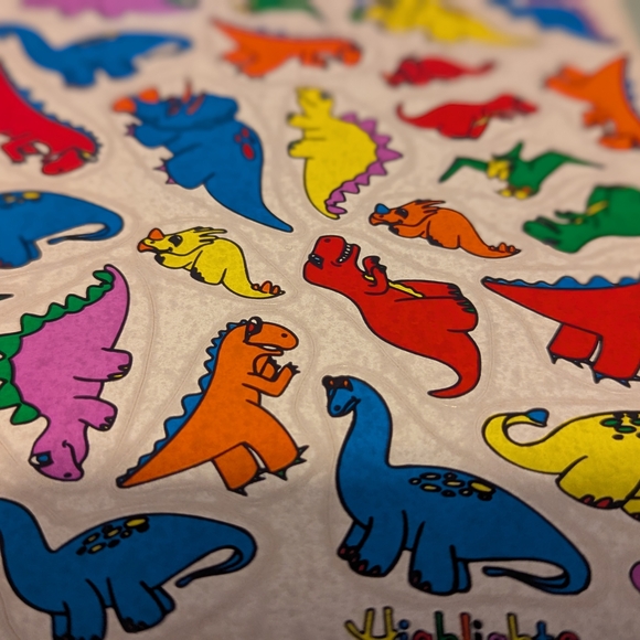 Dinosaur Sticker Set - Multicolor - Picture 5 of 5